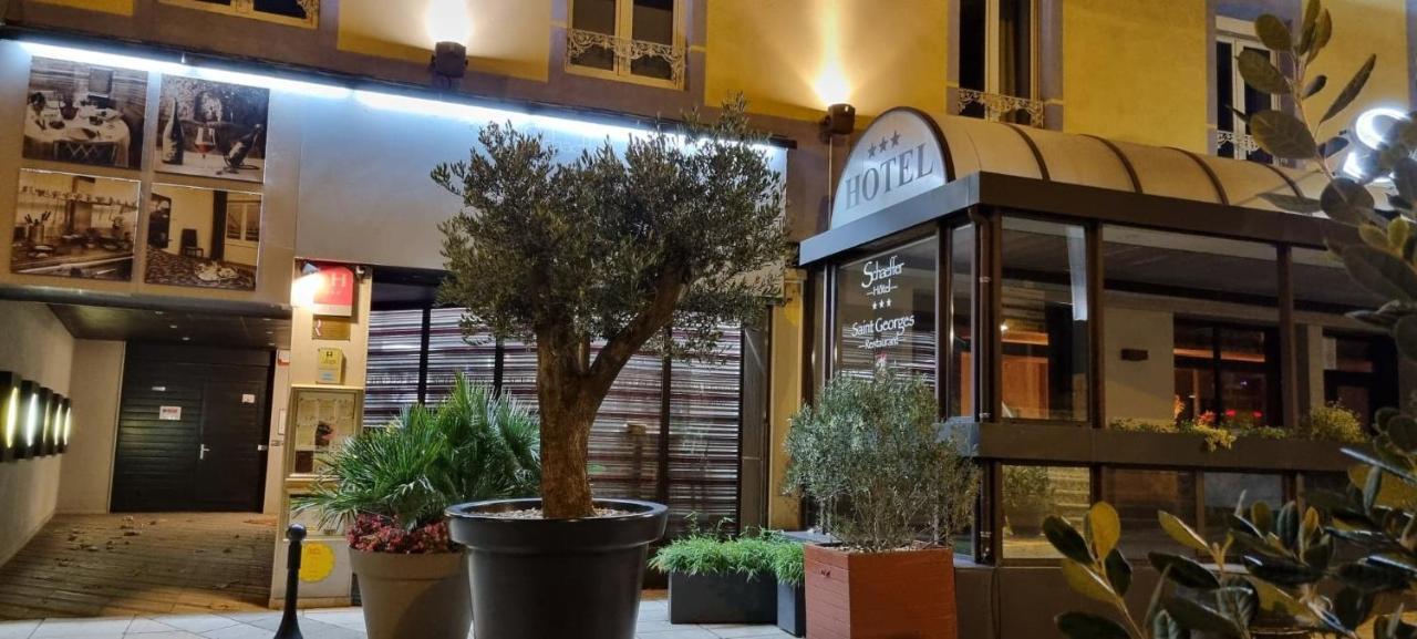 Logis Hotel Schaeffer- Restaurant Le Saint Georges Serrieres  Exterior photo